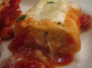 Baked Cheese Manicotti