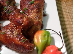 Baked Habanero Hot Wings