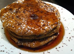 Baked Pumpkin Chocolate Chip Pancakes