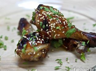 Balsamic-Honey Chicken Drumsticks