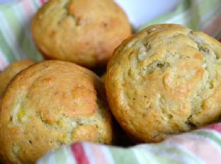 Banana Zucchini Muffins