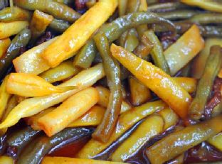 Barbecued Green Beans