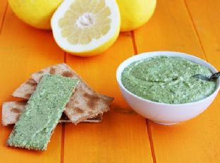 Basil Grapefruit Pesto