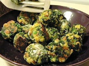 Becky Bergstrom’s Spinach Balls