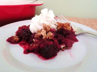 Berry Fruit Crumble