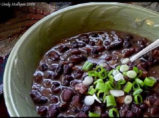 Black Bean Soup – Cindy Style