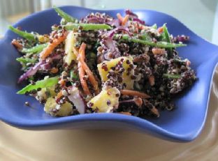 Black Quinoa Asian Slaw