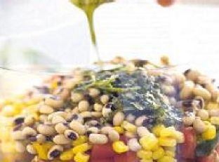 Black-Eye Pea And Barley Salad