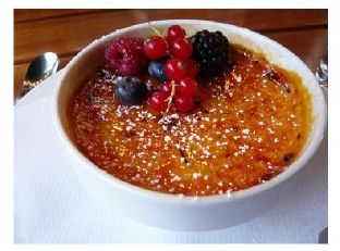 Blackberry Creme Brulee