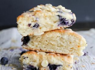 Blueberry & Orange Maple Scones