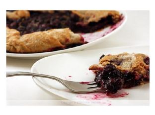 Blueberry Basil Galette