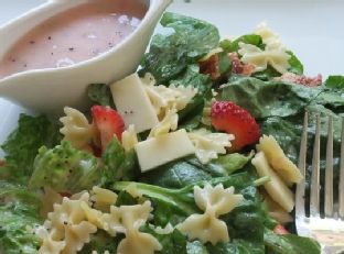 Blushing Pink Bowtie Salad