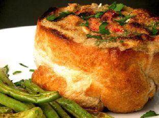 Bread Bowl Au Gratin