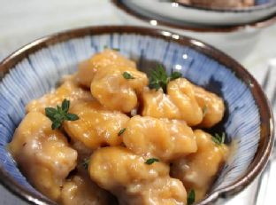 Butternut Squash Gnocchi With Whiskey Cream Sauce