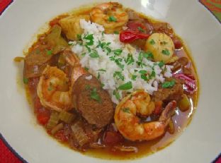 Cajun Seafood and Andouille Sausage Gumbo