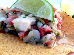 Ceviche Tostadas