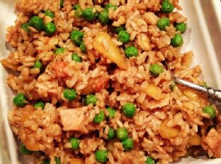 Chicken Brown “Fried” Rice