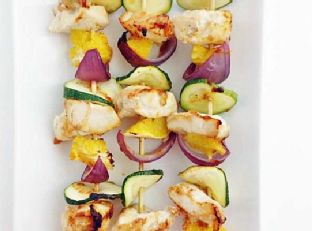 Chicken Orange Skewers