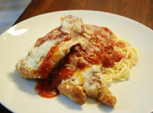 Chicken Parmesan With Pasta