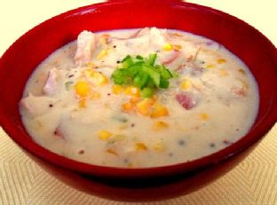 Chicken Sweet Corn and Green Chile Chowder