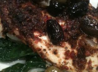 Chicken with Sun Dried Tomatoes and Olives