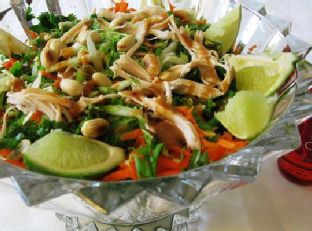 Chinese Chicken Salad With Chipotle Dressing