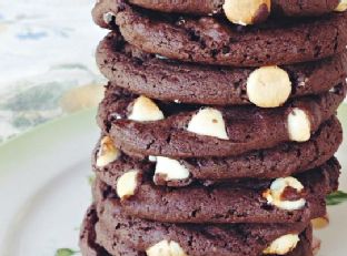 Chocolate Fudge Cookies