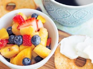 Classic Fruit Salad with Honey and Lemon