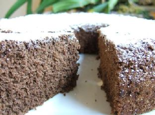 Cocoa Chiffon Cake