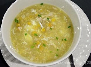 Cream Corn & Chicken Soup