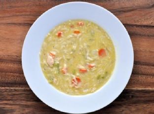 Creamy Chicken Orzo Soup