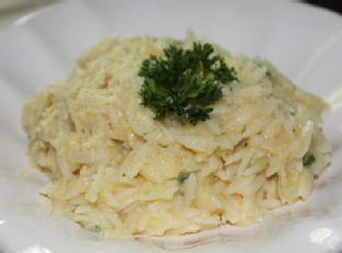 Creamy Squash Orzo