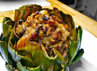 Stuffed Artichoke Main Dish