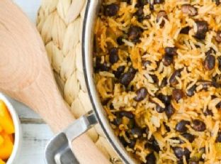 Cuban Black Beans & Rice