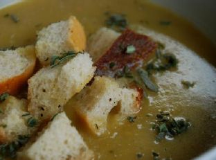 Curried Acorn Squash Soup