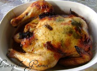 Curry and Sage Roast Chicken