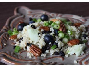 Double Blueberry Quinoa Salad