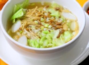 Dried Prawns Yee Mee Soup