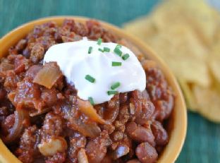 Easy Beef and Bean Chili