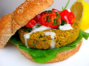 Falafel Burgers