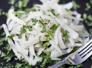 Fennel Side Dish With Garlic and Parsley