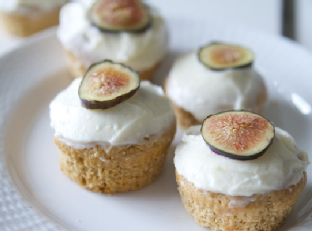 Fig and Almond Cupcakes