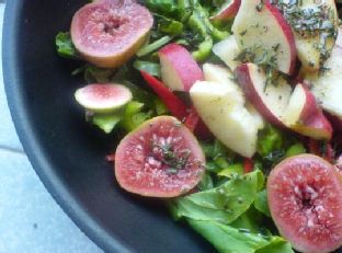 Fig, Apple, and Arugula Salad