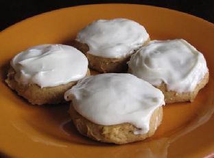 Frosted Pumpkin Cookies