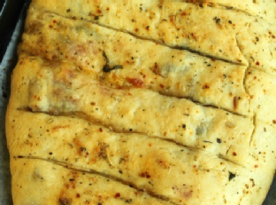 Garlic stuffed bread