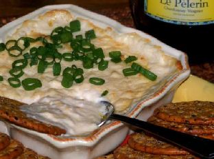 Creamy, Cheesy Crab Dip