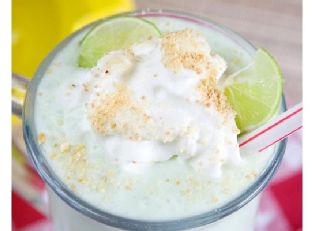 Healthy Key Lime Pie Milkshake