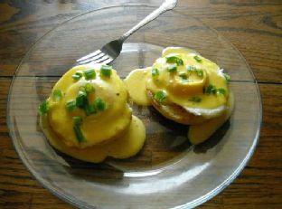 Meatless Eggs Benedict