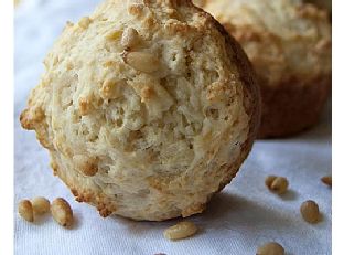 Honey Pine Nuts Muffins