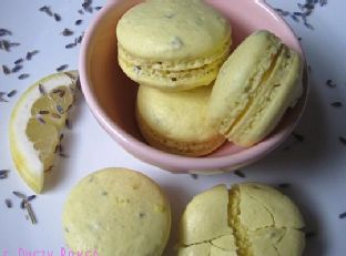 Lavender Tea With Lemon French Macarons